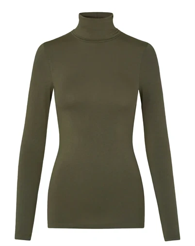 Mbym - Ina GG Basic T-shirt - Warm Olive